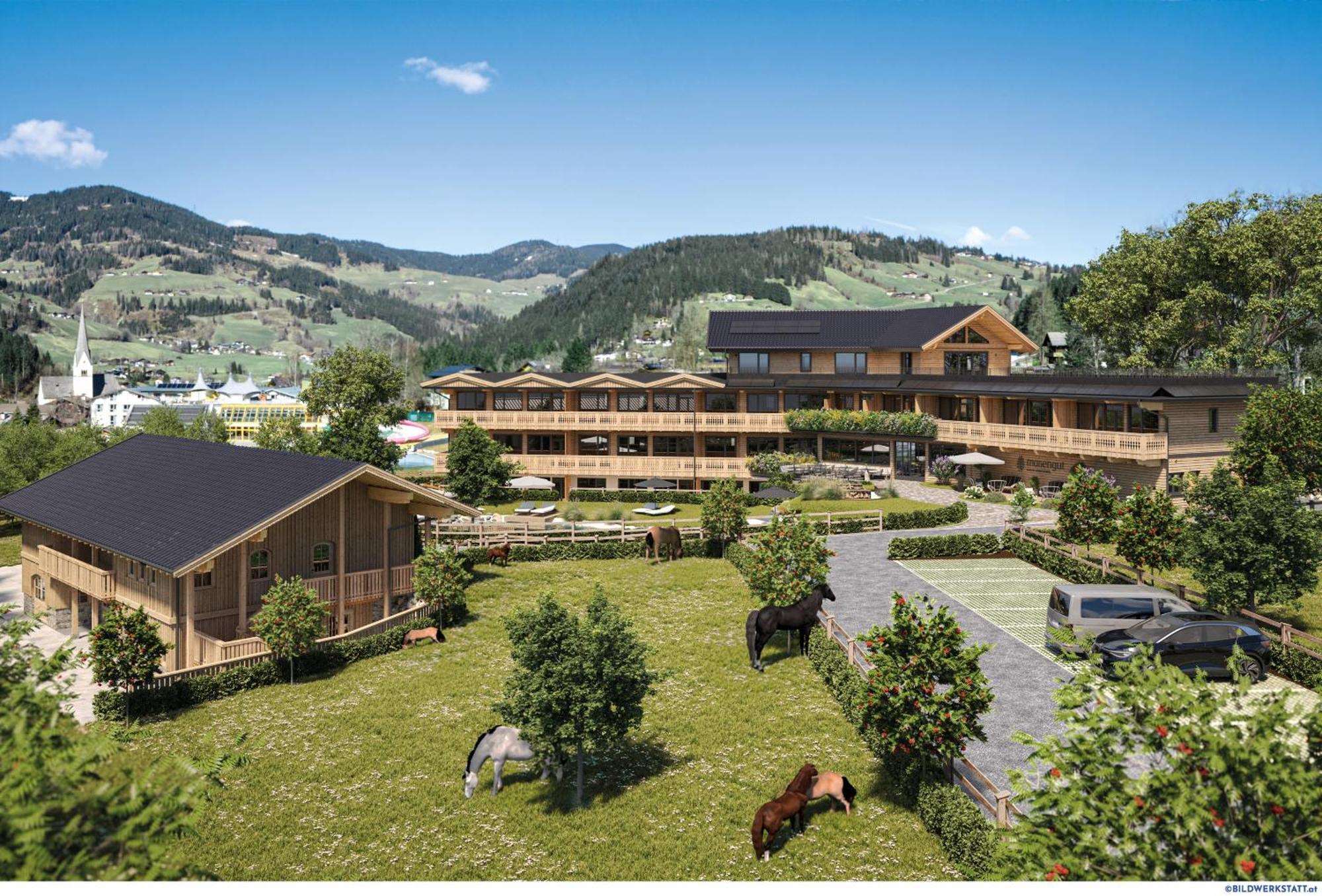 Mariengut - Natur Aparthotel Kramer Wagrain Exterior foto